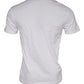 Dolce & Gabbana White Graphic Print Cotton Crew Neck T-shirt