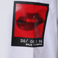 Dolce & Gabbana White Red Lips Print Cotton T-shirt