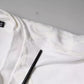 Dolce & Gabbana White Logo Print Cotton Crew Neck T-shirt