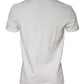 Dolce & Gabbana White Bandana Print Cotton Short Sleeves T-shirt