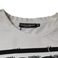 Dolce & Gabbana White Bandana Print Cotton Short Sleeves T-shirt