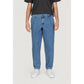 Jack Jones Blue Cotton Relaxed Fit Jeans