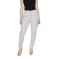 Street One Beige Cotton Casual Pants