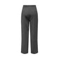 Jacqueline De Yong Gray Viscose Casual Pants