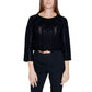 Vero Moda Black Cotton Sweatshirt