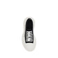 Alexander McQueen Black Cotton Chunky Sneakers