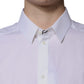 Dolce & Gabbana White Cotton Long Sleeve MARTINI Dress Shirt