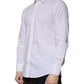 Dolce & Gabbana White Cotton Long Sleeve Formal Dress Shirt