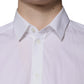 Dolce & Gabbana White Cotton Long Sleeve Formal Dress Shirt