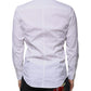 Dolce & Gabbana White Cotton Blend Men MARTINI Dress Shirt
