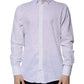 Dolce & Gabbana White Cotton Slim Fit Men MARTINI Dress Shirt