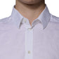 Dolce & Gabbana White Cotton Slim Fit Men MARTINI Dress Shirt