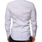 Dolce & Gabbana White Cotton Slim Fit Men MARTINI Dress Shirt