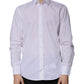 Dolce & Gabbana White Cotton Slim Fit MARTINI Men Dress Shirt