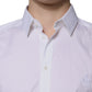 Dolce & Gabbana White Cotton Long Sleeve GOLD Dress Shirt