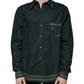 Dolce & Gabbana Green Logo Long Sleeve MARTINI Casual Shirt