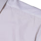Dolce & Gabbana White Cotton Logo Formal Men GOLD Dress Shirt