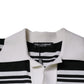 Dolce & Gabbana Multicolor Stripe Collared Polo T-shirt
