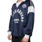 Dolce & Gabbana Blue White Milano Long Sleeve Jersey T-shirt