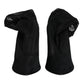 Dolce & Gabbana Black Silk Mesh Sock Style Boots Shoes