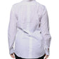 Dolce & Gabbana White Cotton Collared Long Sleeves Shirt Top