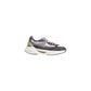 D.A.T.E Gray Fabric Chunky Sneakers