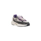 D.A.T.E Gray Fabric Chunky Sneakers