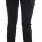 John Galliano Black Cotton Denim Stretch Regular Fit Jeans