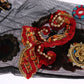 Dolce & Gabbana Black Stretch Carretto Crystal Socks