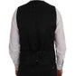 Dolce & Gabbana Blue Wool Stretch Vest