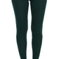 Dolce & Gabbana Green Cashmere Stretch Tights