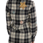 Dolce & Gabbana Black White Fairy Tale Crystal Shirt