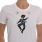 Dolce & Gabbana White Cotton Fairy Tale T-Shirt