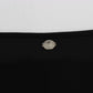 Versace Jeans Black Modal Silk Shift Knee Dress