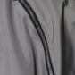 Dolce & Gabbana Gray Polyester Hooded Men Full Zip Jacket