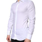 Dolce & Gabbana White Cotton Formal Men GOLD Dress Shirt