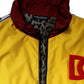 Dolce & Gabbana Multicolor Patchwork Men Full Zip Sweater