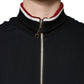 Dolce & Gabbana Black DG King Full Zip Sweatshirt Sweater