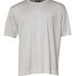 Dolce & Gabbana Off White Silk CrewNeck Short Sleeve T-shirt