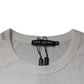 Dolce & Gabbana White DG Logo Cotton Crew Neck T-shirt