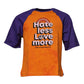 Dolce & Gabbana Orange Purple Graphic Print Short Sleeves T-shirt
