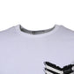 Dolce & Gabbana White Stripes Crew Neck Short Sleeves T-shirt