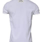 Dolce & Gabbana White Stripes Crew Neck Short Sleeves T-shirt