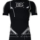 Dolce & Gabbana Black Graphic Print Nylon Crew Neck T-shirt
