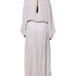 Christian Pellizzari Off White Embellished Long Maxi Dress