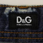 Dolce & Gabbana Blue D&G Cotton Washed Jeans Denim Shorts