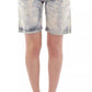 Dolce & Gabbana Blue D&G Cotton Washed Jeans Denim Shorts