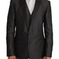 Dolce & Gabbana Gray MARTINI 2 Piece Vest Coat Blazer