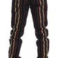 Dolce & Gabbana Multicolor Striped Runway 3 Piece Slim Fit Vest Suit