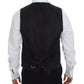 Dolce & Gabbana Black Wool Silk Dress Gilet Jacket Vest